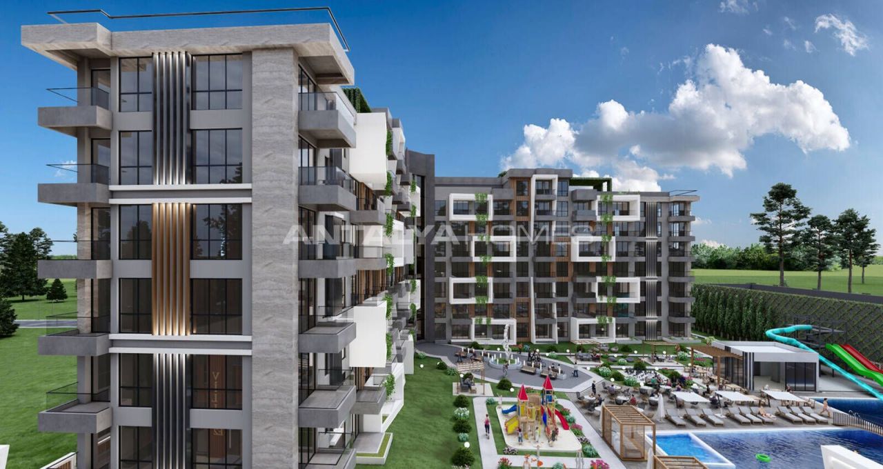Апартаменты в Анталии, Турция, 60 м2 фото 3
