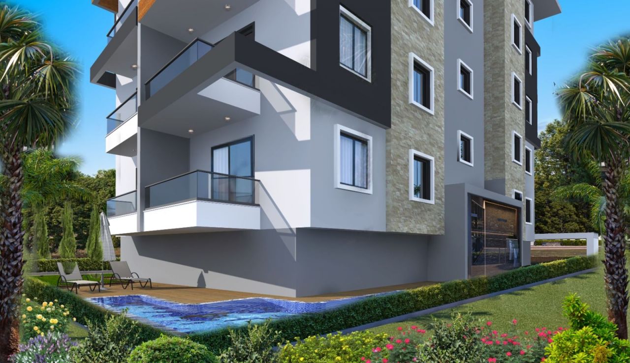 Квартира в Алании, Турция, 55 м2 фото 2