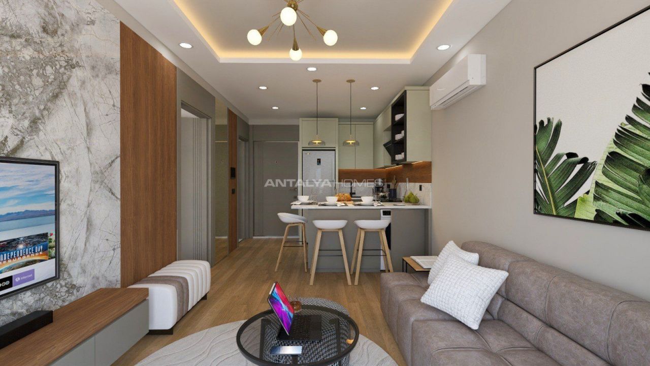 Апартаменты в Анталии, Турция, 47 м2 фото 5