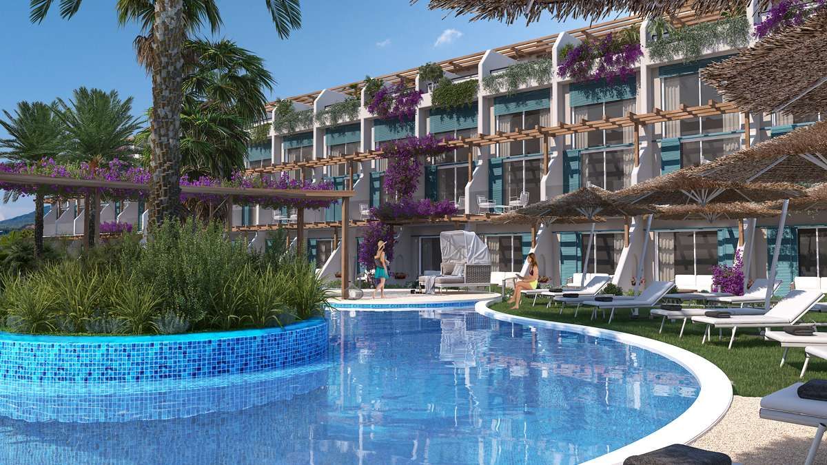 Апартаменты в Эсентепе, Кипр, 45 м2 фото 3