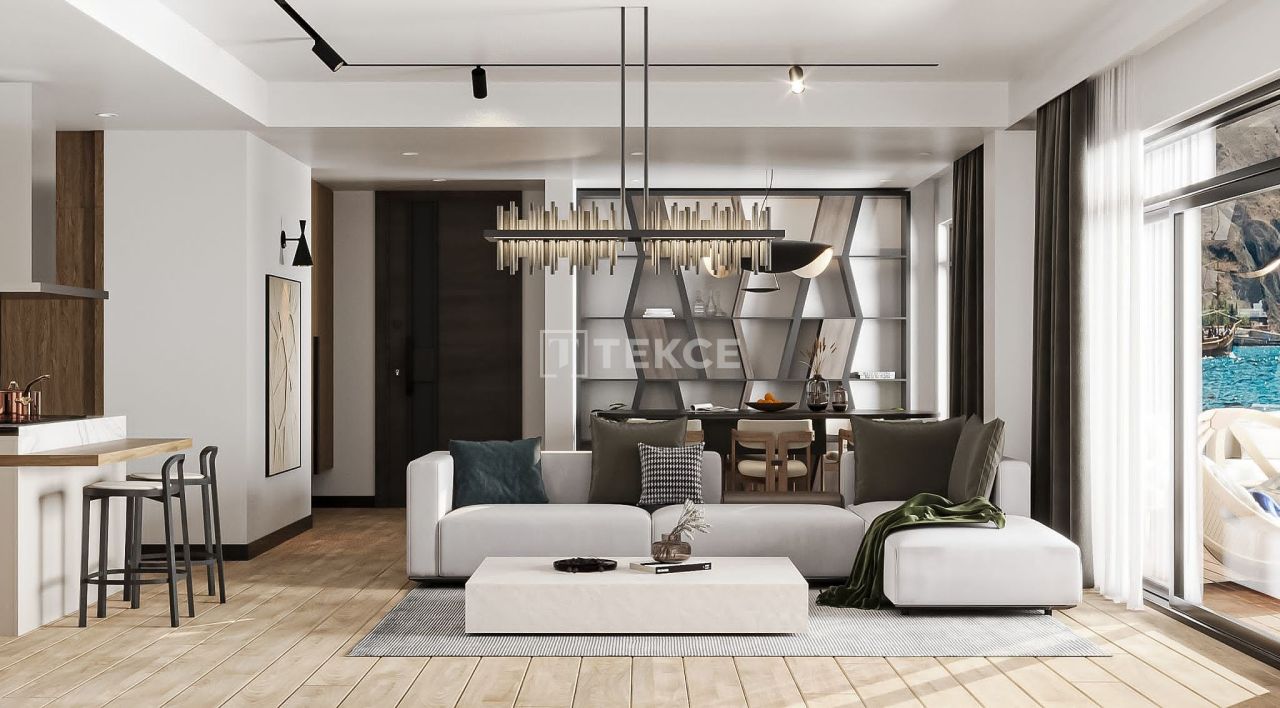 Апартаменты в Бодруме, Турция, 104 м2 фото 4