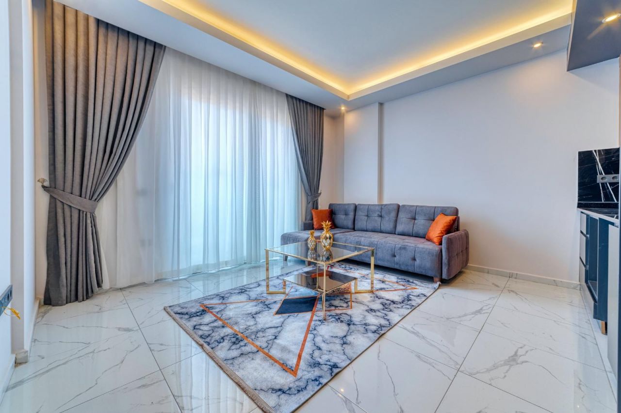 Квартира в Алании, Турция, 50 м2 фото 2