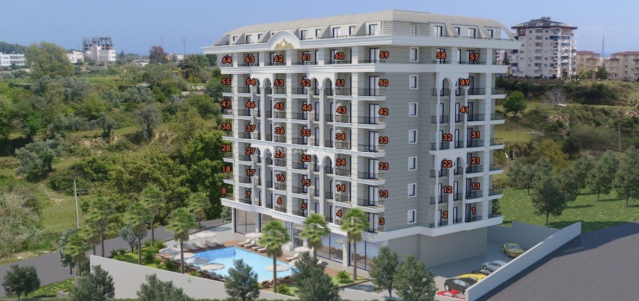 Пентхаус в Алании, Турция, 84 м2 фото 5