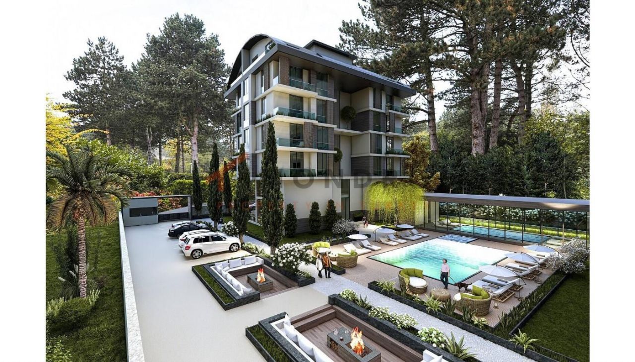 Квартира в Алании, Турция, 70 м2 фото 2