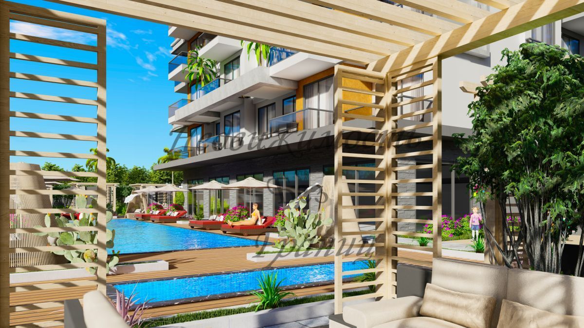 Апартаменты в Алании, Турция, 49 м2 фото 4