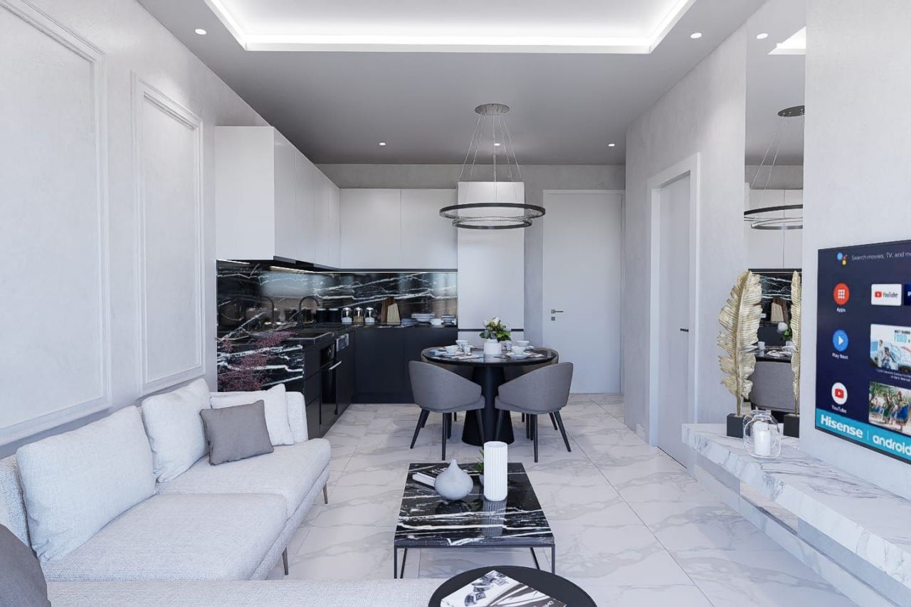 Апартаменты в Алании, Турция, 60 м2 фото 2