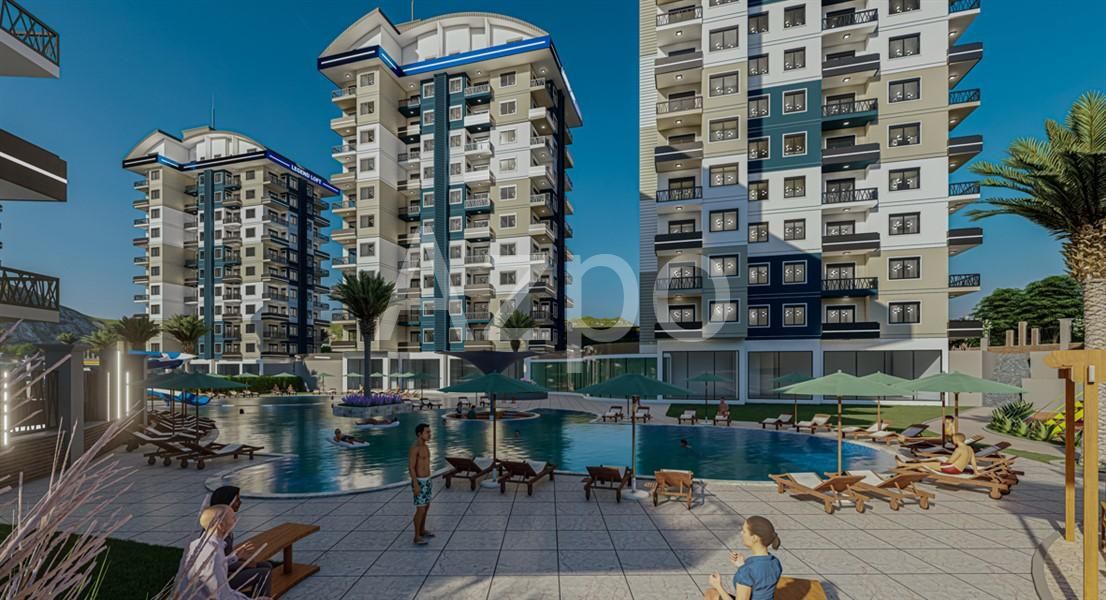 Апартаменты в Алании, Турция, 58 м2 фото 2
