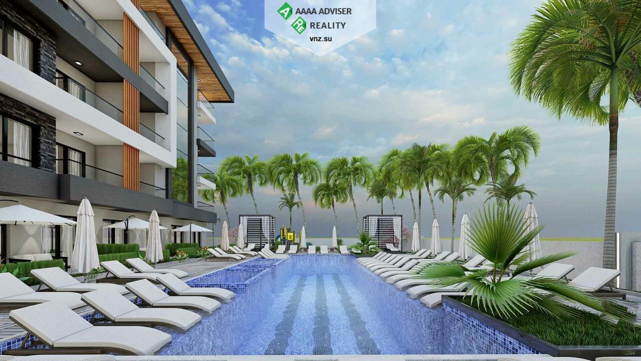 Квартира в Алании, Турция, 45 м2 фото 4