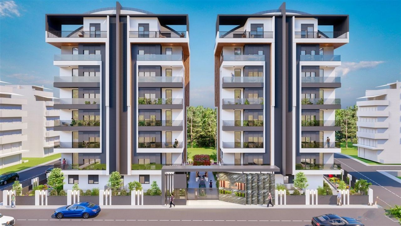 Квартира в Анталии, Турция, 85 м2 фото 2