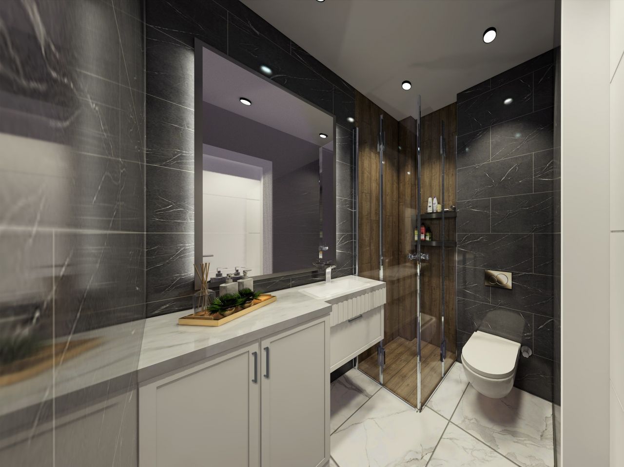 Апартаменты в Газипаше, Турция, 41 м2 фото 4