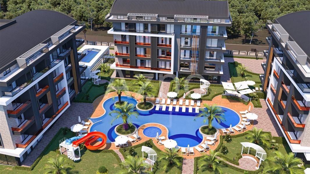 Апартаменты в Алании, Турция, 57 м2 фото 4