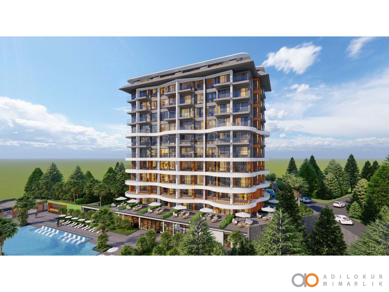 Апартаменты в Алании, Турция, 49 м2 фото 2