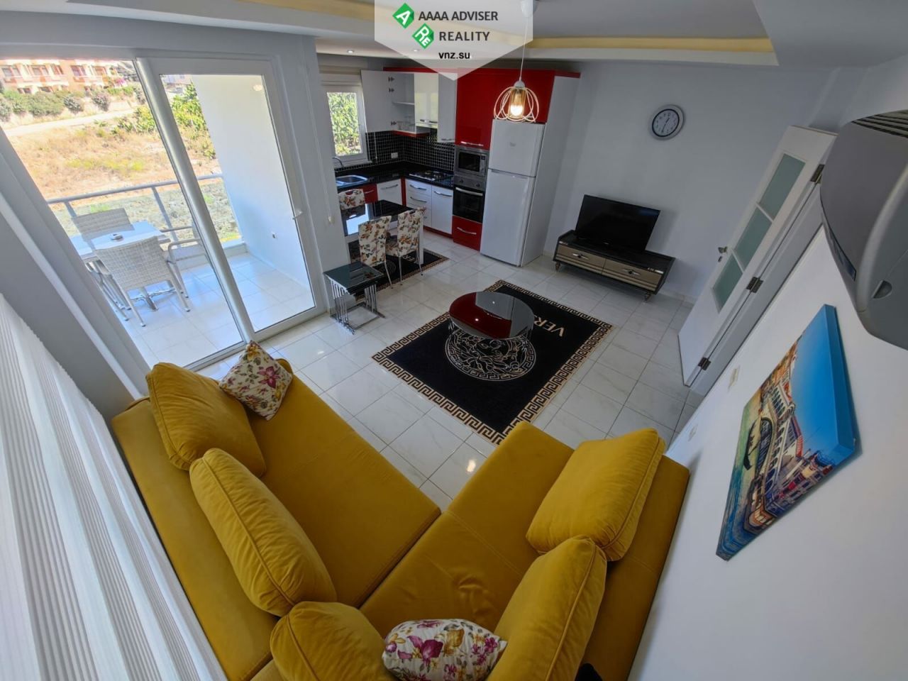 Квартира в Алании, Турция, 60 м2 фото 3