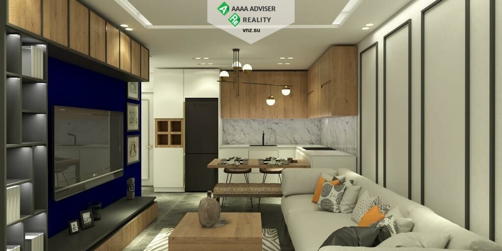 Квартира в Алании, Турция, 45 м2 фото 5