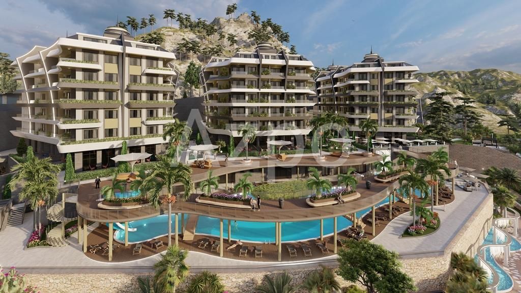 Апартаменты в Алании, Турция, 47 м2 фото 2