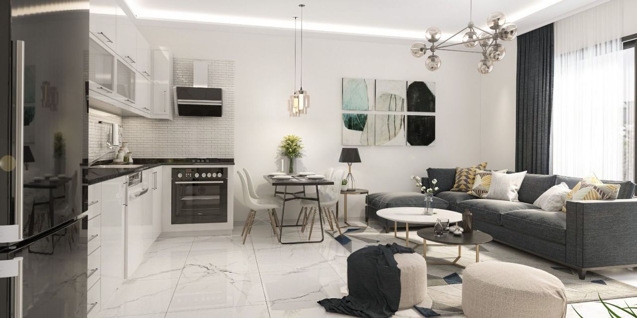 Апартаменты в Алании, Турция, 93 м2 фото 2