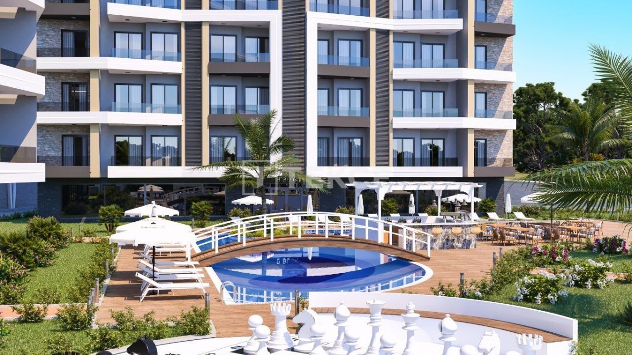 Апартаменты в Алании, Турция, 65 м2 фото 2