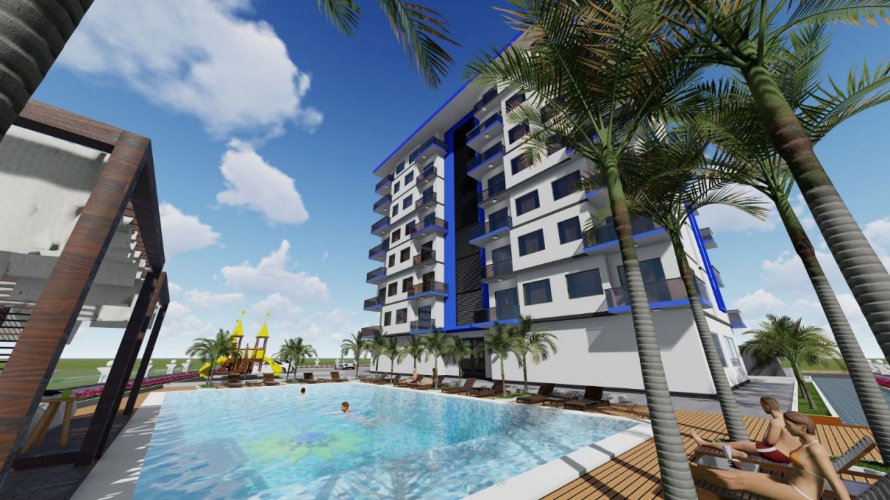 Квартира в Алании, Турция, 44 м2 фото 3