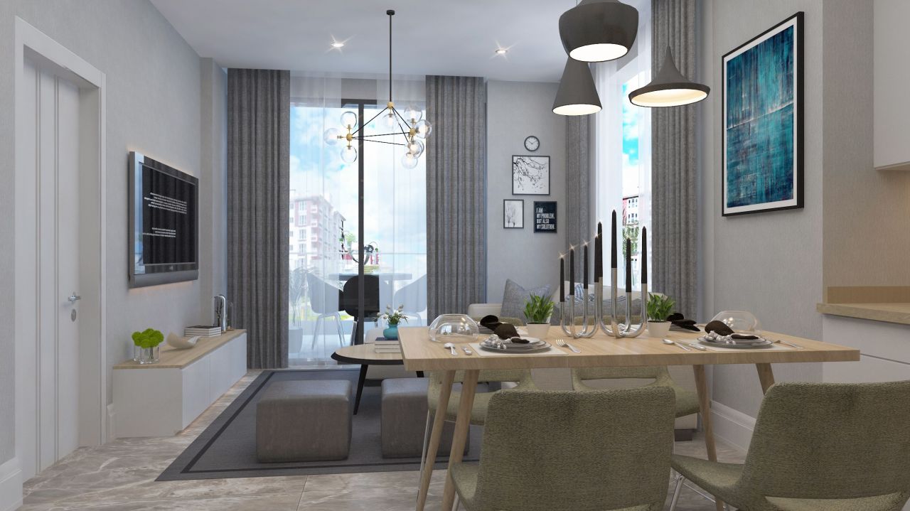 Квартира в Алании, Турция, 60 м2 фото 4