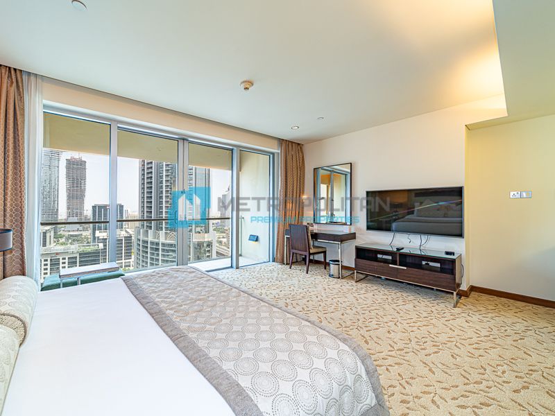 Студия Downtown Dubai, ОАЭ, 51.37 м2 фото 3