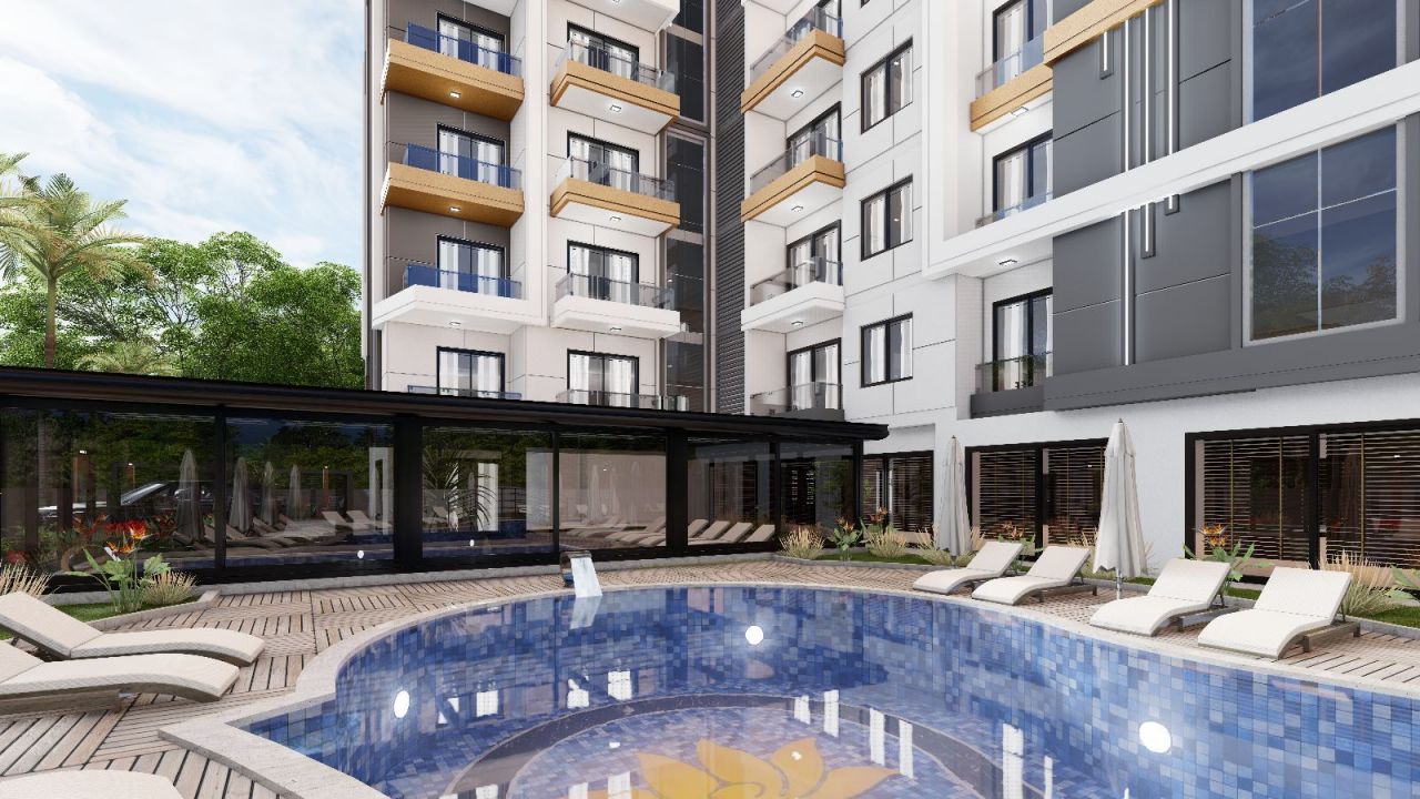 Квартира в Алании, Турция, 45 м2 фото 3