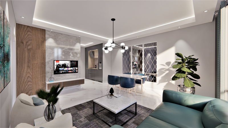 Апартаменты в Конаклы, Турция, 54.7 м2 фото 5
