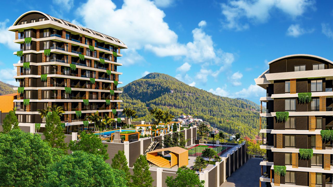 Апартаменты в Алании, Турция, 54 м2 фото 4