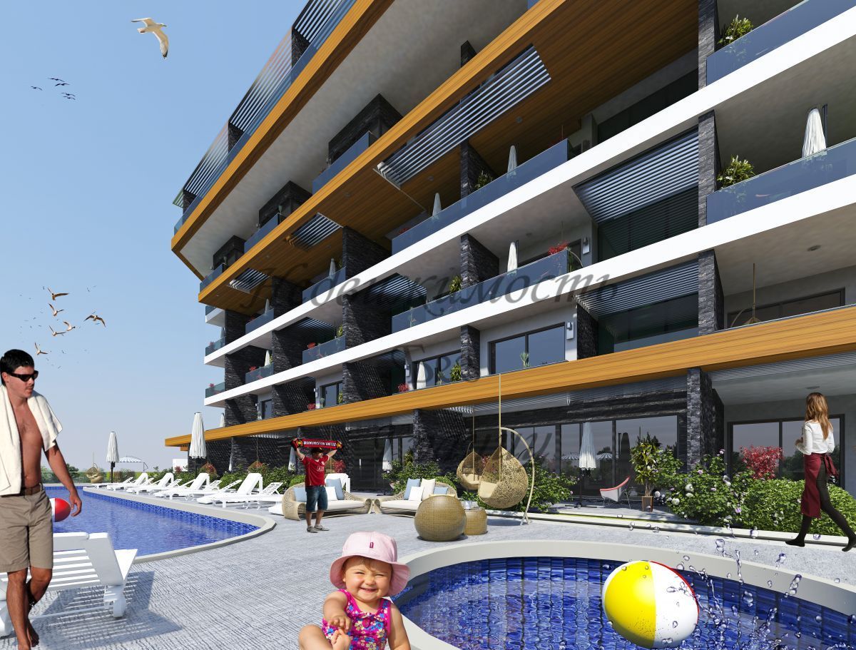 Апартаменты в Алании, Турция, 60 м2 фото 4