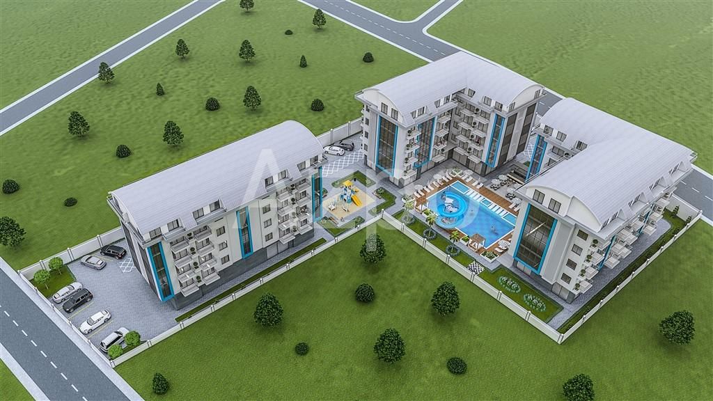 Апартаменты в Алании, Турция, 47 м2 фото 3