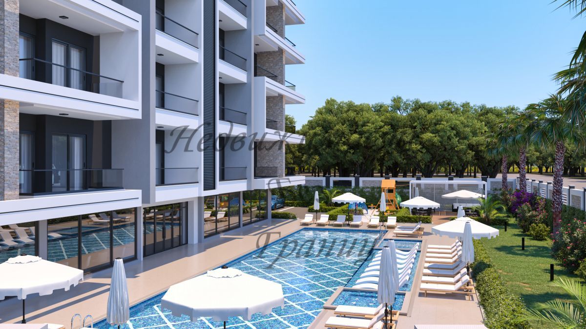 Апартаменты в Алании, Турция, 55 м2 фото 5