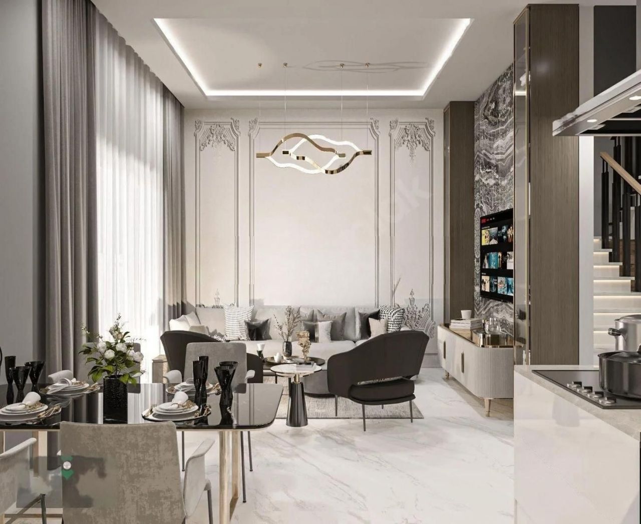 Квартира в Алании, Турция, 100 м2 фото 4