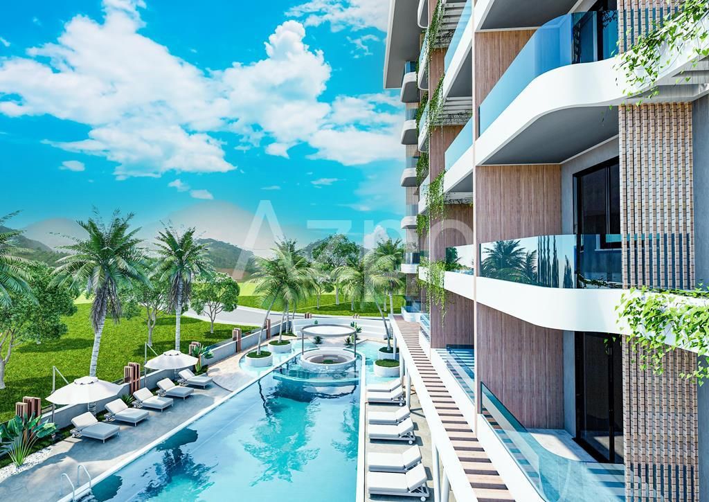 Апартаменты в Алании, Турция, 49 м2 фото 4