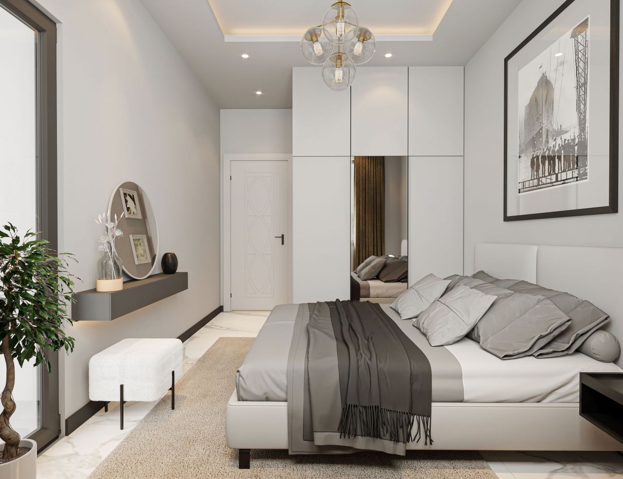 Квартира в Алании, Турция, 48 м2 фото 5