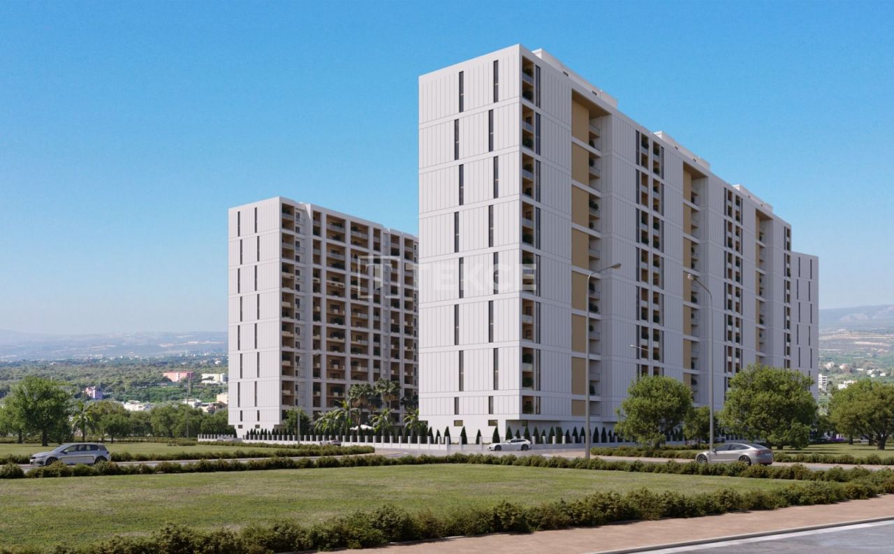 Апартаменты Эрдемли, Турция, 53 м2 фото 2