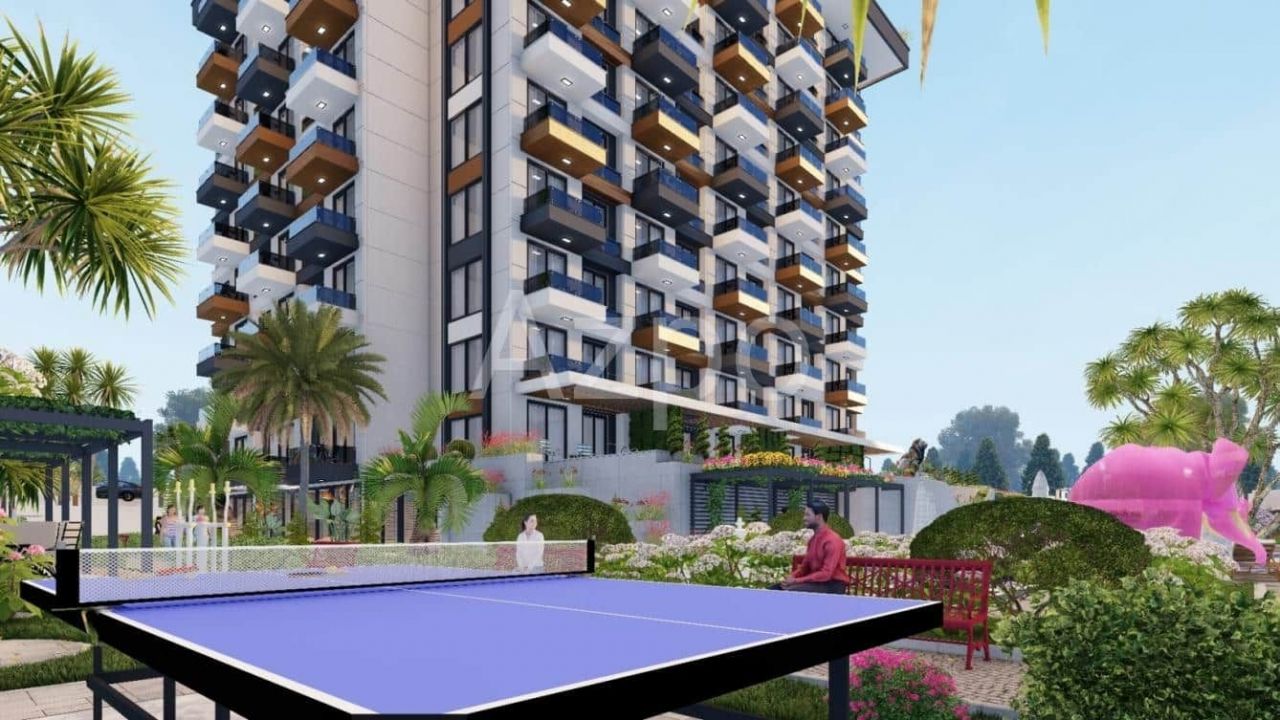 Апартаменты в Газипаше, Турция, 48 м2 фото 5