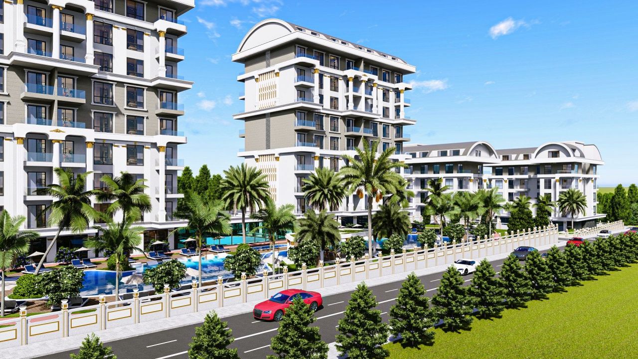 Квартира в Алании, Турция, 50 м2 фото 2