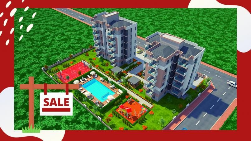 Квартира в Анталии, Турция, 60 м2