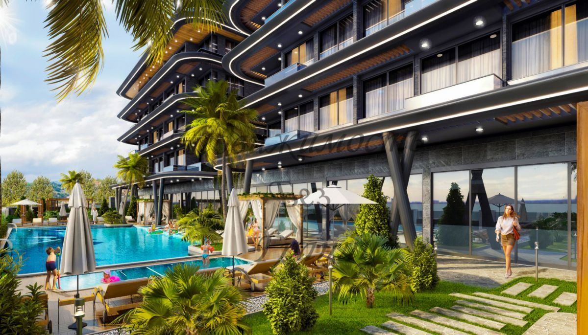 Апартаменты в Алании, Турция, 50 м2 фото 4