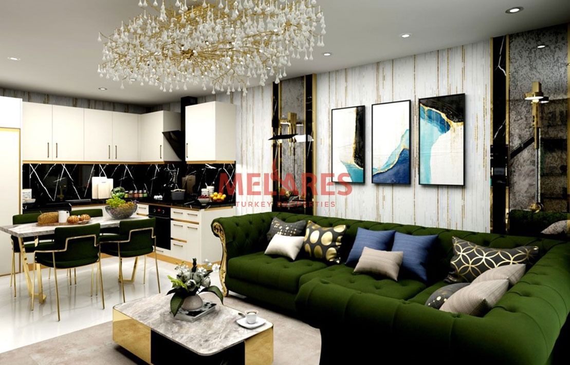 Апартаменты в Алании, Турция, 55 м2 фото 4