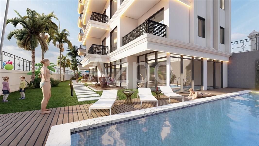 Апартаменты в Алании, Турция, 56 м2 фото 2