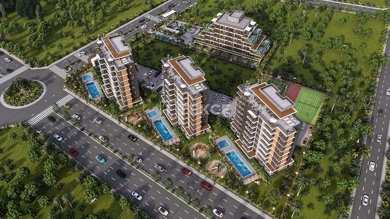 Апартаменты в Анталии, Турция, 95 м2 фото 2