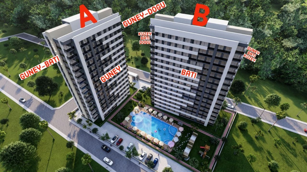 Квартира в Мерсине, Турция, 60 м2 фото 2