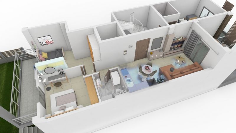 Апартаменты в Салониках, Греция, 76 м2 фото 3