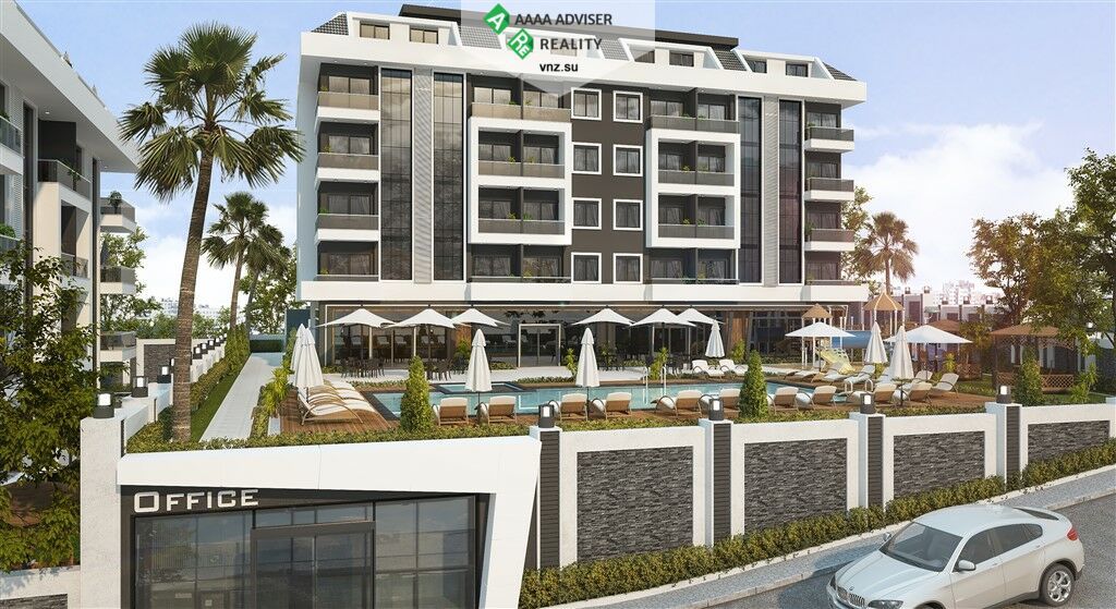 Квартира в Алании, Турция, 43 м2 фото 4