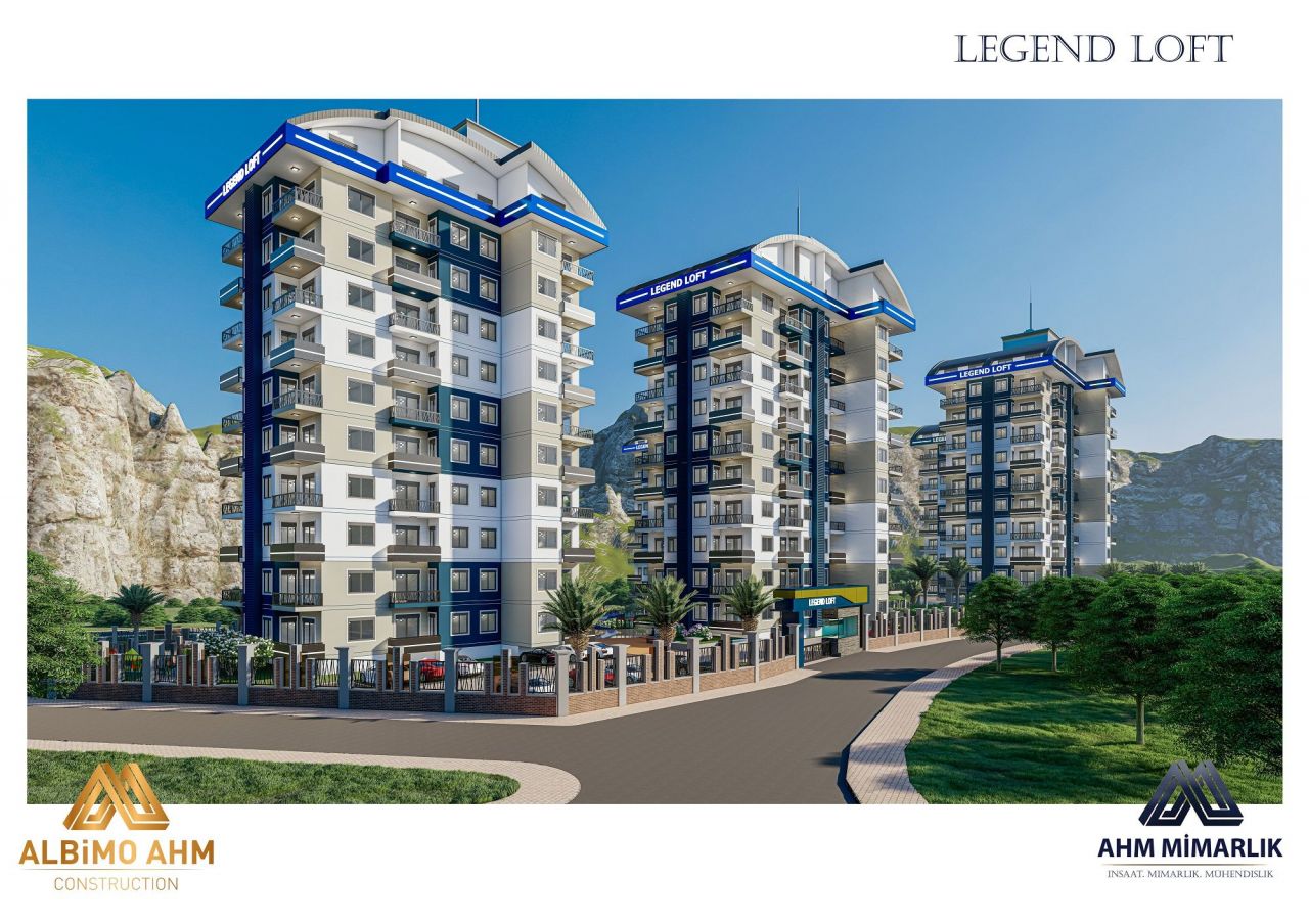 Квартира в Авсалларе, Турция, 55 м2 фото 3