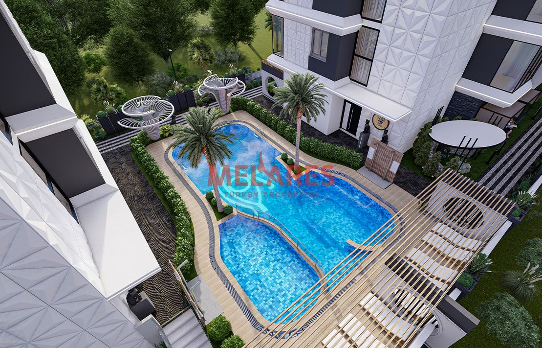 Апартаменты в Алании, Турция, 80 м2 фото 2
