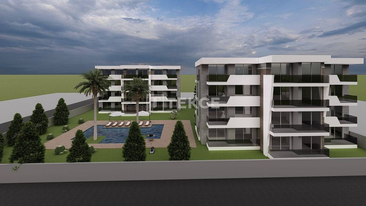 Апартаменты в Анталии, Турция, 55 м2 фото 4