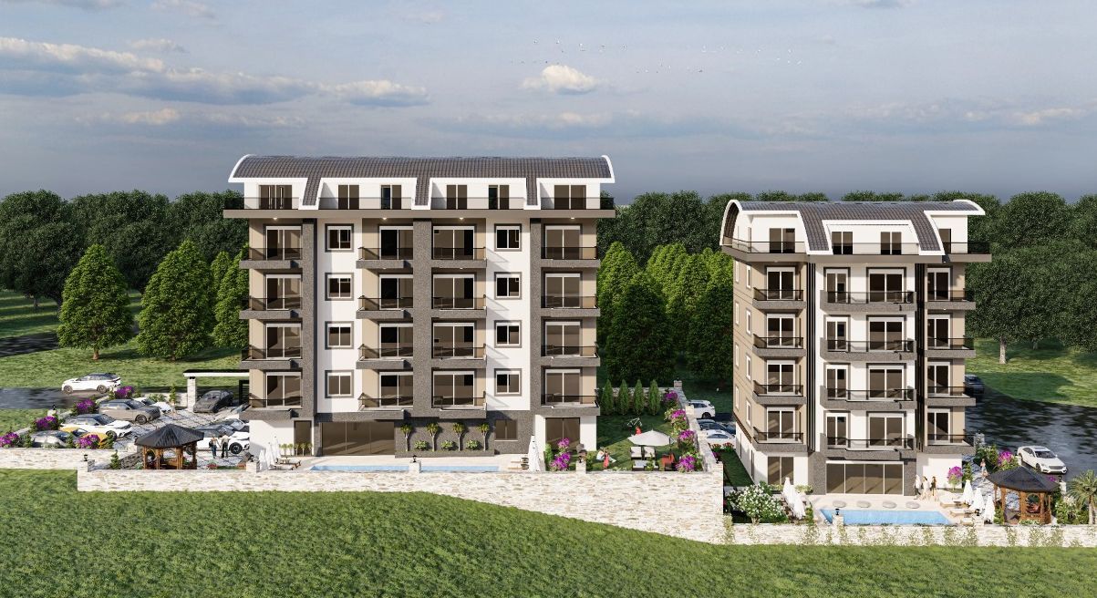 Апартаменты в Алании, Турция, 52 м2 фото 2