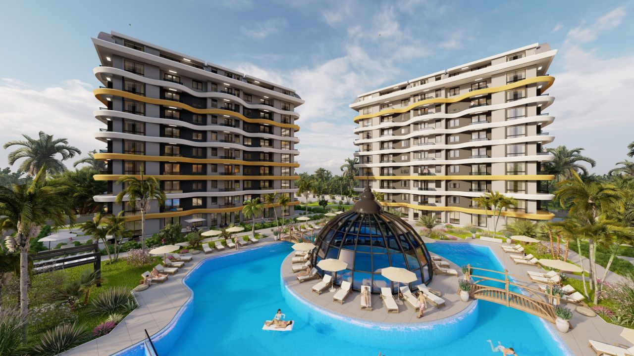 Апартаменты в Алании, Турция, 50 м2 фото 4
