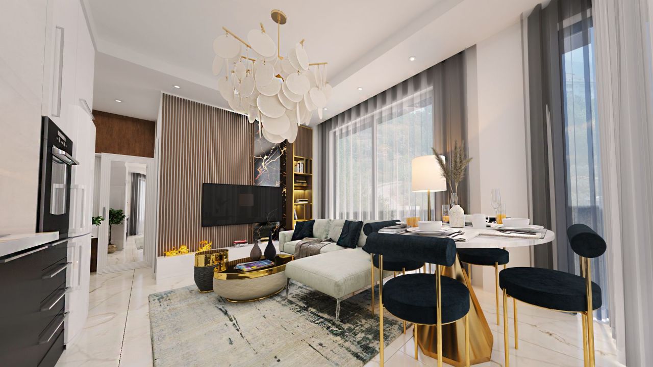 Квартира в Авсалларе, Турция, 47 м2 фото 2